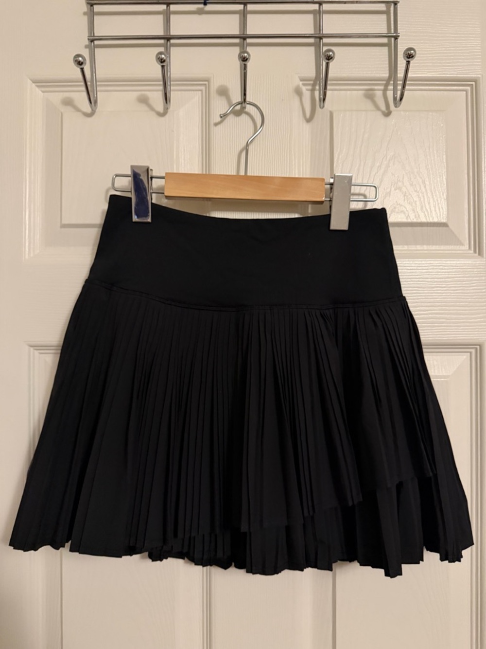 Black Pleated A-Line Women's Skirt -Ivivva